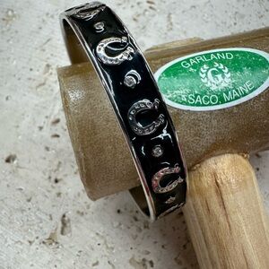 Lauren Adam’s Equestrian Horseshoe Bangle Bracelet